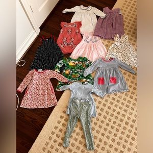 Bundle of girls spring / summer clothes. All size 3T. 10 pieces